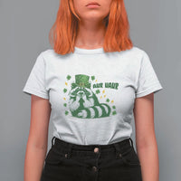 AUR Naur Raccoon St Patricks Day Meme T Shirt For Women Funny Sarcastic Oh No Australian Accent