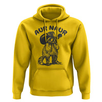 AUR Naur Cowboy Raccoon Meme Hoodie Funny Sarcastic Oh No Australian Accent