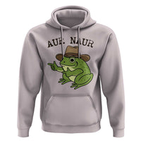 AUR Naur Cowboy Frog Meme Hoodie Funny Sarcastic Oh No Australian Accent