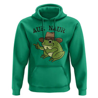 AUR Naur Cowboy Frog Meme Hoodie Funny Sarcastic Oh No Australian Accent