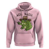 AUR Naur Cowboy Frog Meme Hoodie Funny Sarcastic Oh No Australian Accent