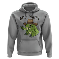 AUR Naur Cowboy Frog Meme Hoodie Funny Sarcastic Oh No Australian Accent