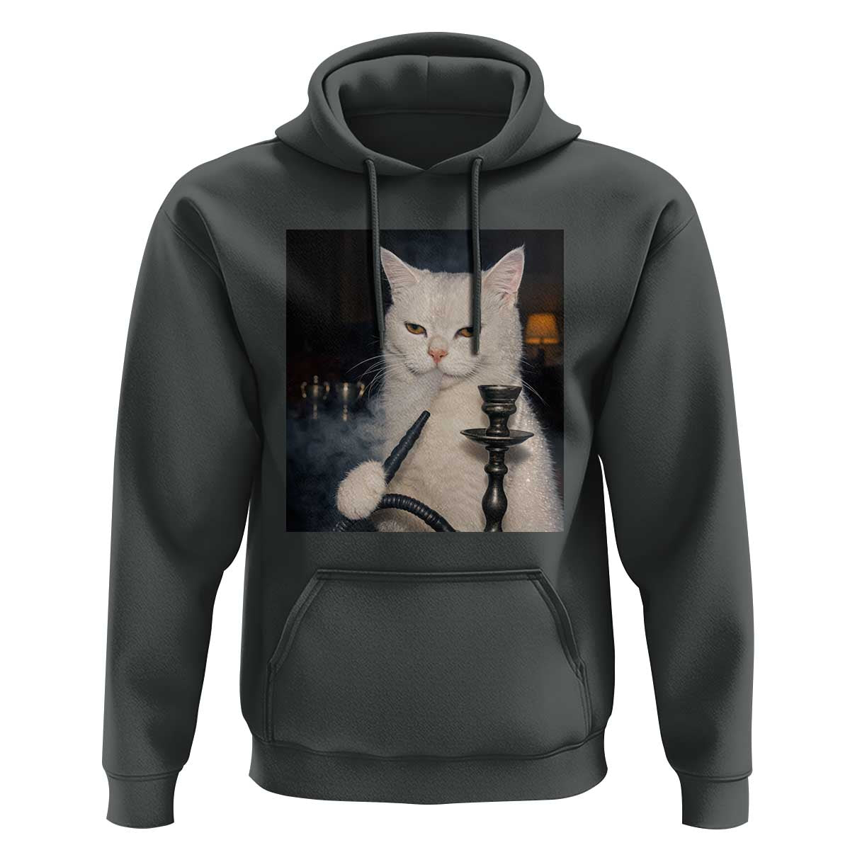 Funny Stoner Cat Hoodie 420 Stoner Smoking Cat Cannabis Lover Meme