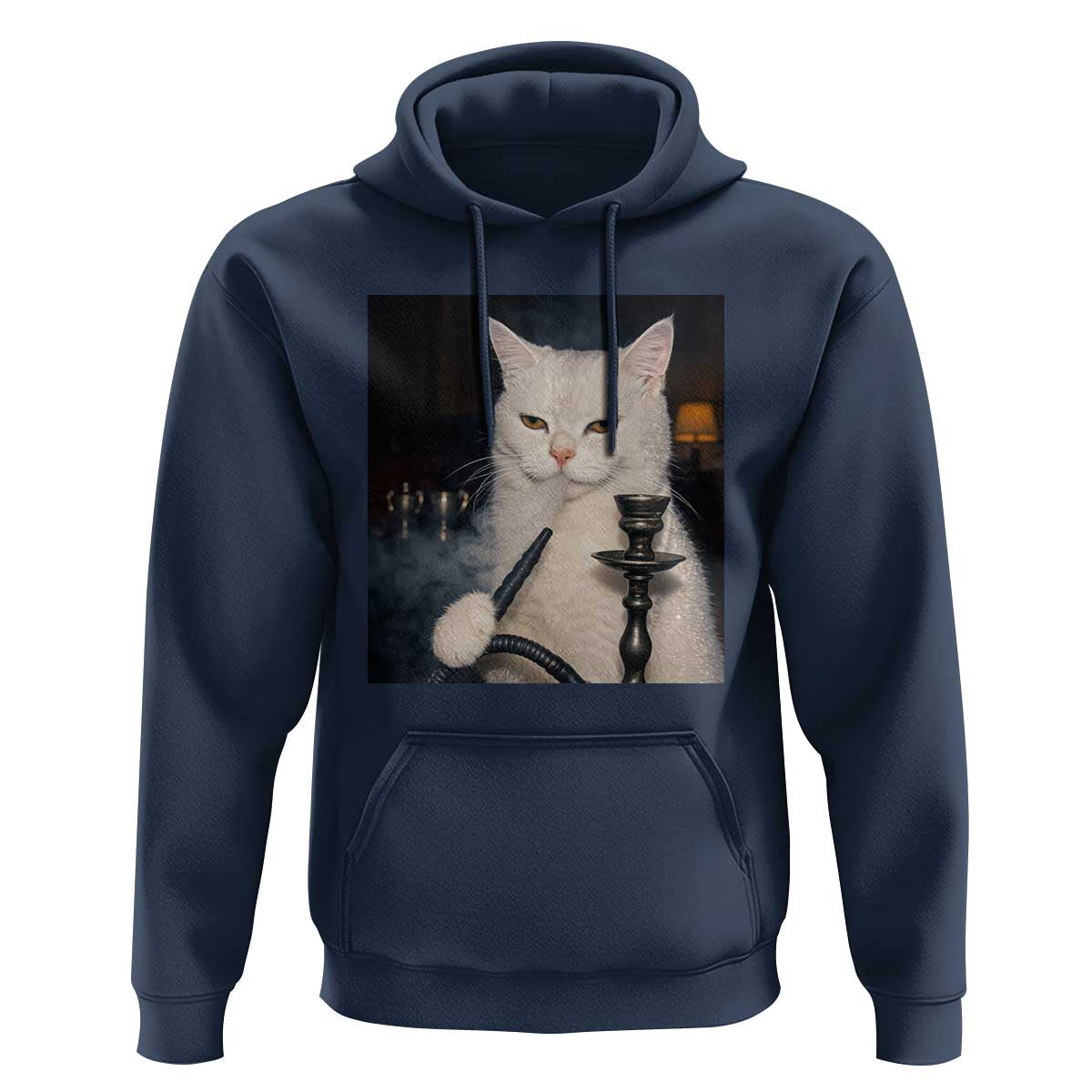 Funny Stoner Cat Hoodie 420 Stoner Smoking Cat Cannabis Lover Meme
