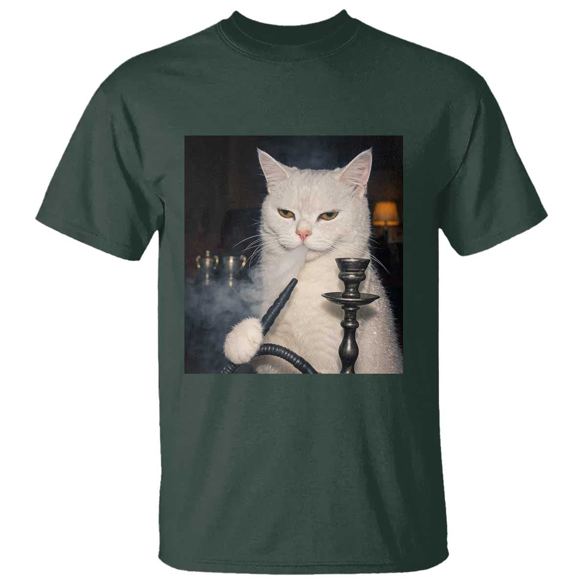 Funny Stoner Cat T Shirt 420 Stoner Smoking Cat Cannabis Lover Meme