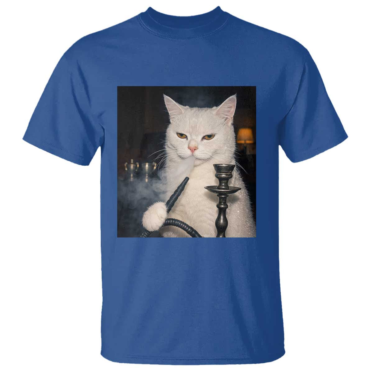 Funny Stoner Cat T Shirt 420 Stoner Smoking Cat Cannabis Lover Meme