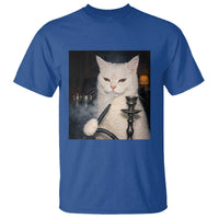 Funny Stoner Cat T Shirt 420 Stoner Smoking Cat Cannabis Lover Meme