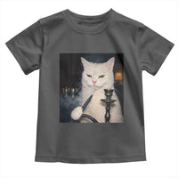 Funny Stoner Cat Toddler T Shirt 420 Stoner Smoking Cat Cannabis Lover Meme