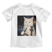 Funny Stoner Cat Toddler T Shirt 420 Stoner Smoking Cat Cannabis Lover Meme