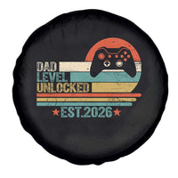 Dad Level Unlocked Spare Tire Cover Funny New Dad Gaming Gamer 2026