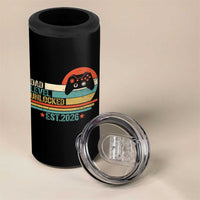 Dad Level Unlocked 4 in 1 Can Cooler Tumbler Funny New Dad Gaming Gamer 2026