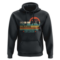 Dad Level Unlocked Hoodie Funny New Dad Gaming Gamer 2026