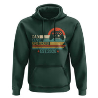 Dad Level Unlocked Hoodie Funny New Dad Gaming Gamer 2026