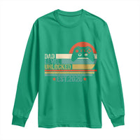 Dad Level Unlocked Long Sleeve Shirt Funny New Dad Gaming Gamer 2026