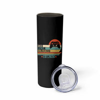 Dad Level Unlocked Skinny Tumbler Funny New Dad Gaming Gamer 2026