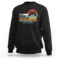 Dad Level Unlocked Sweatshirt Funny New Dad Gaming Gamer 2026