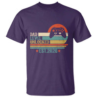 Dad Level Unlocked T Shirt Funny New Dad Gaming Gamer 2026