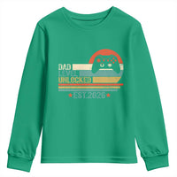 Dad Level Unlocked Youth Sweatshirt Funny New Dad Gaming Gamer 2026