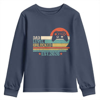 Dad Level Unlocked Youth Sweatshirt Funny New Dad Gaming Gamer 2026