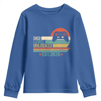 Dad Level Unlocked Youth Sweatshirt Funny New Dad Gaming Gamer 2026