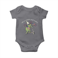 New Dad Frog 4th of July Baby Onesie Off to Commit Dad Foolery