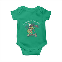 New Dad Frog 4th of July Baby Onesie Off to Commit Dad Foolery