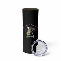 New Dad Frog 4th of July Skinny Tumbler Off to Commit Dad Foolery