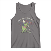 New Dad Frog 4th of July Tank Top Off to Commit Dad Foolery