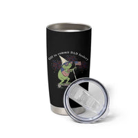 New Dad Frog 4th of July Tumbler Cup Off to Commit Dad Foolery