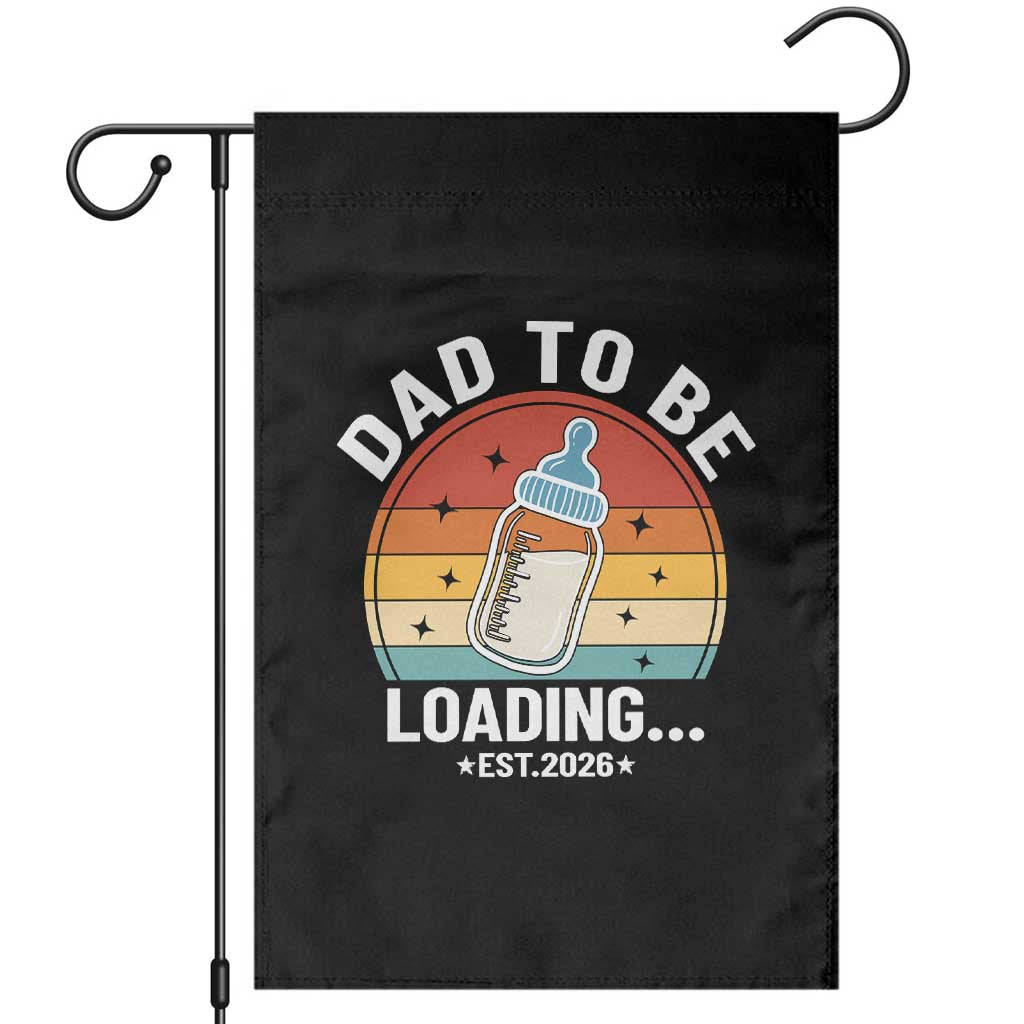 Dad to Be 2026 Garden Flag Funny Pregnancy Announcement Gift