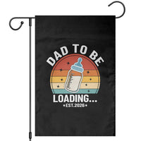 Dad to Be 2026 Garden Flag Funny Pregnancy Announcement Gift