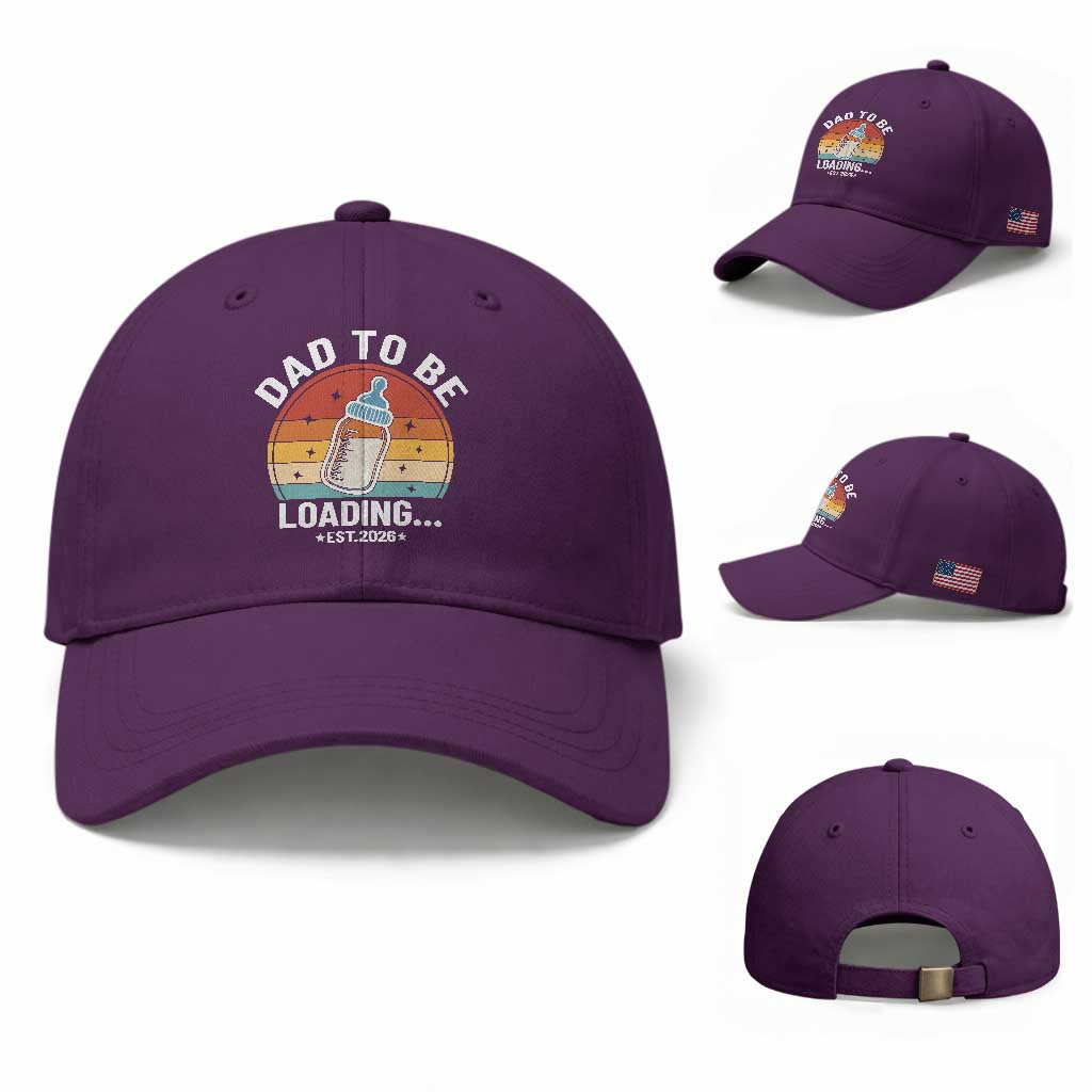 Dad to Be 2026 Baseball Cap Funny Pregnancy Announcement Gift