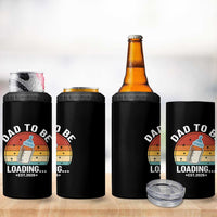 Dad to Be 2026 4 in 1 Can Cooler Tumbler Funny Pregnancy Announcement Gift