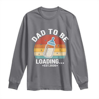 Dad to Be 2026 Long Sleeve Shirt Funny Pregnancy Announcement Gift