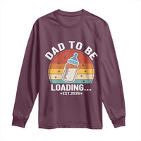 Dad to Be 2026 Long Sleeve Shirt Funny Pregnancy Announcement Gift