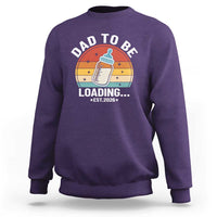 Dad to Be 2026 Sweatshirt Funny Pregnancy Announcement Gift