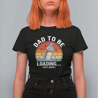 Dad to Be 2026 T Shirt For Women Funny Pregnancy Announcement Gift