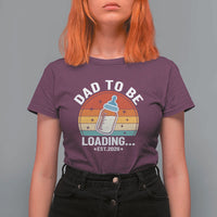 Dad to Be 2026 T Shirt For Women Funny Pregnancy Announcement Gift