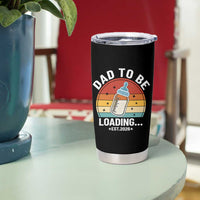 Dad to Be 2026 Tumbler Cup Funny Pregnancy Announcement Gift