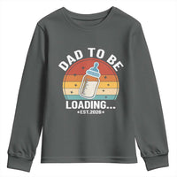Dad to Be 2026 Youth Sweatshirt Funny Pregnancy Announcement Gift