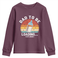 Dad to Be 2026 Youth Sweatshirt Funny Pregnancy Announcement Gift