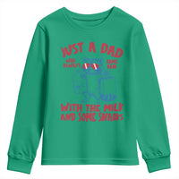 Just Dad Who Always Came Back With The Milk Youth Sweatshirt Funny Raccoon Dad