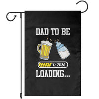 Dad to Be 2026 Garden Flag Funny Pregnancy Reveal