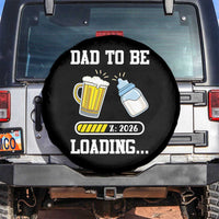 Dad to Be 2026 Spare Tire Cover Funny Pregnancy Reveal