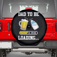 Dad to Be 2026 Spare Tire Cover Funny Pregnancy Reveal