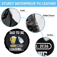 Dad to Be 2026 Spare Tire Cover Funny Pregnancy Reveal