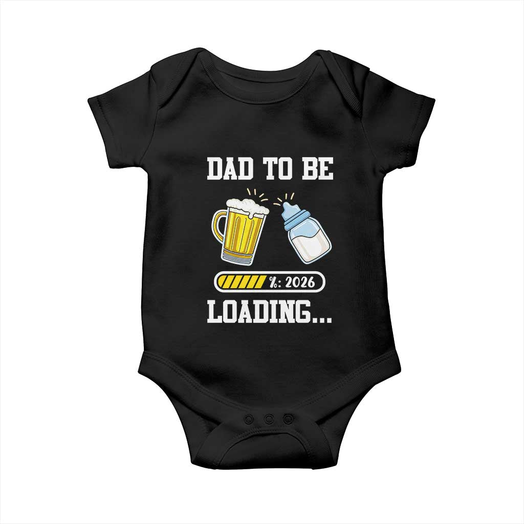 Dad to Be 2026 Baby Onesie Funny Pregnancy Reveal