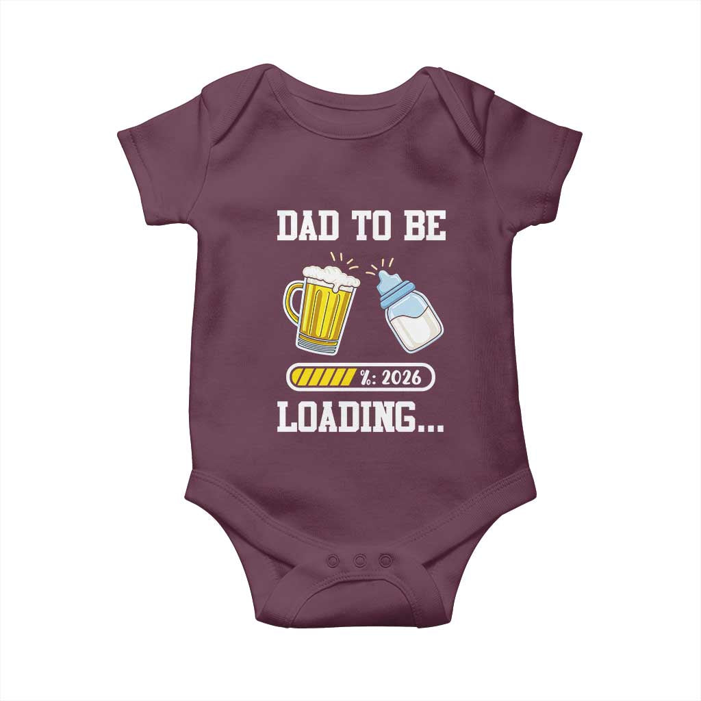 Dad to Be 2026 Baby Onesie Funny Pregnancy Reveal