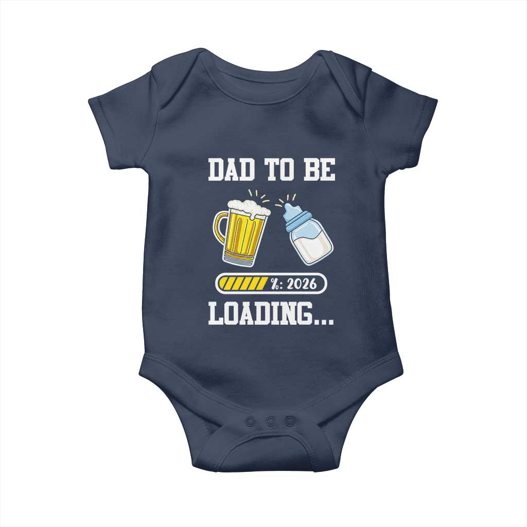 Dad to Be 2026 Baby Onesie Funny Pregnancy Reveal