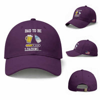 Dad to Be 2026 Baseball Cap Funny Pregnancy Reveal